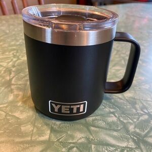 Very Nice Black Yeti 10oz Rambler Ceramic-Lined Insulated Stainless Steel Mug
